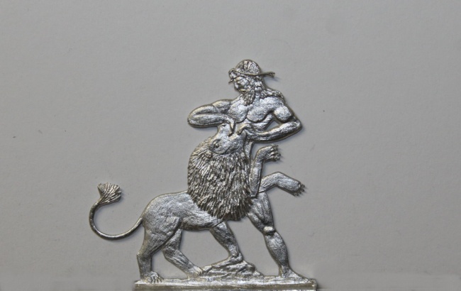 Herakles/Herkules und der Löwe von Nemea 54mm